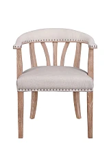 купить красивый Мягкий стул с подлокотниками Tanner Beige