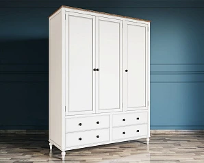 Шкаф трехстворчатый "Odri" с ящиками арт od2127KR3 на заказ