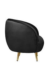 Мягкое кресло для гостиниц Small Benee Black в интернет-магазине