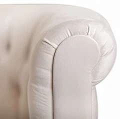 красивое Низкое кресло Swaun Beige Velvet в интернет-магазине