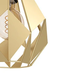 фото 43909 Люстра CARLTON, 3X60W (E27), L805, B205, H1100, сталь, золотой