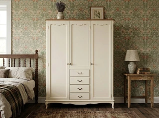 купить стильный Шкаф "Леонтина (Leontina)" для одежды с ящиками арт ST9327/34