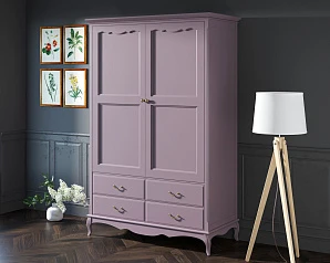 фото Шкаф "Leontina Lavanda" двустворчатый с ящиками арт ST9327KR2L