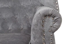 фото Классическое кресло каминное Teas Grey в интерьере