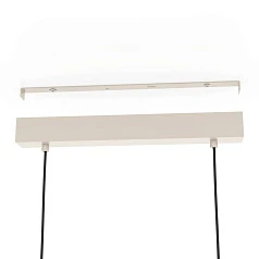 купить 43952 Люстра CAWTON, 3X40W (E27), L760, B160, H1100, сталь, дерево, коричневый в интернет-магазине