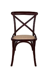 стильный Стул Cross Back Chocolate