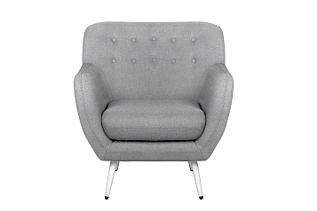 Низкое кресло Fuller Grey V2 в интерьере