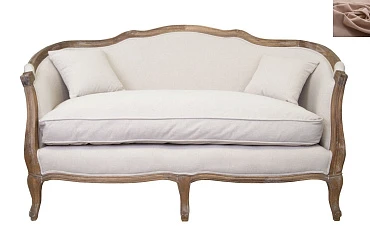 красивый Классический двухместный диван Darcy 2 ампир на заказ