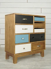 стильный Комод «Aquarelle Birch» 9 ящиков арт RE-18ETG/4