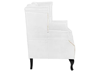 купить красивый Кожаный дизайнерский диван лофт Royal Sofa White