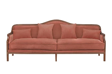 стильный Диван с высокой спинкой для гостиниц Madesta Red V2