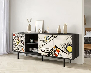 купить Комод с дверками и нишей "Emerson" by Kandinsky арт EM15/Print_01