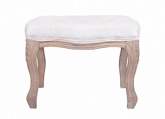 Банкетка Kina Velvet Beige в интерьере