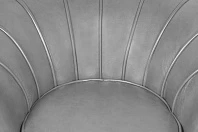 фото Низкое кресло ракушка Pearl Grey V2 в интерьере