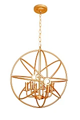 купить Люстра Foucault'S Orb Crystal Nude D52 Gold в интернет-магазине