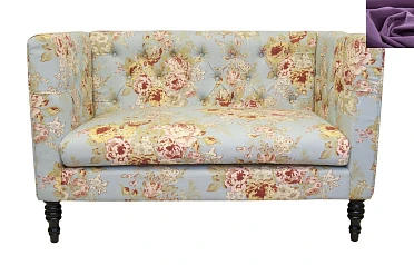 фото Диван Rose в современном стиле фиолетовый