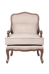 Мягкое полукресло с подлокотниками Nitro Beige V4 на заказ