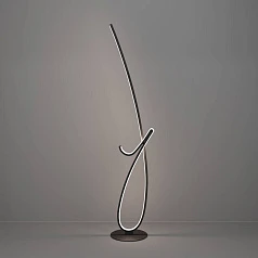 заказать 902349 Светодиодный торшер с регулировкой цветовой температуры CARDONCITO, 20W(LED), 2700K, 4000K, 6500K, 2400lm, сталь, черный, белый