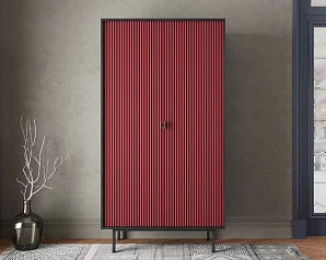 купить Шкаф двухдверный "Emerson" арт EM091/red/L