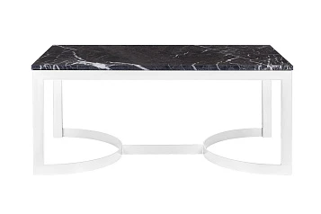 красивый Журнальный столик прямоугольный Aron Marble-W