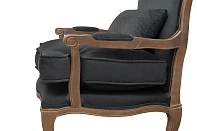 красивое Мягкое кресло модерн Nitro Black V2