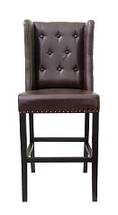 купить красивый Дизайнерский барный стул Skipton Brown