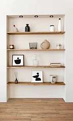 стильные 900744 Комплект встраиваемых светильников PINEDA, 3X4,9W (LED), 3000K, IP20, IP44, ?78, пластик, черный