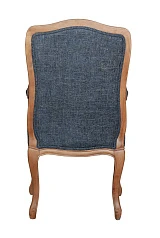 Мягкий стул с подлокотниками Wallis Blue