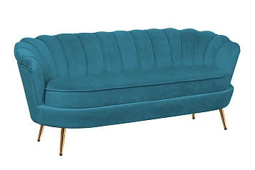 купить Диван ракушка для гостиниц Pearl Triple Marine Velvet