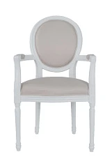Мягкий стул с подлокотниками Diella Beige на заказ