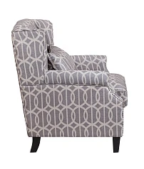 красивое Мягкое полукресло с подлокотниками Scott Grey на заказ