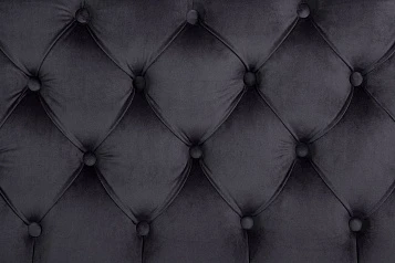 Прямой двухместный американский диван Sommet черный на заказ в интернет-магазине