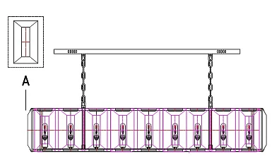 красивые Люстра Harlow L130 в интернет-магазине
