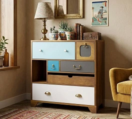 заказать Комод малый «Акварель (Aquarelle)» 6 ящиков арт RE-52