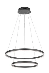 купить Люстра Orblaze 2 rings 600 black