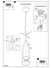 купить 89832 Подвесной потолочный светильник (люстра) PINTO