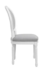 стильный Дизайнерский обеденный стул Miro White and Grey