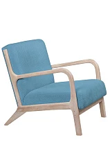 красивое Кресло дизайнерское Cody N-blue