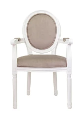красивый Мягкий стул с подлокотниками Volker Arm Taupe