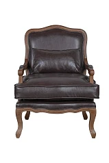 купить стильное Мягкое полукресло с подлокотниками Nitro Brown