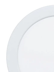 фото 99207 Светодиодный встраиваемый светильник FUEVA 5, 11W (LED), ?166, ET26, IP44, 1350lm, 4000K, сталь