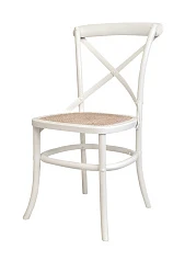 Стул ретро Cross Back White Ver.2 в интерьере