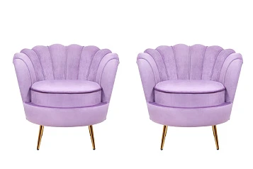 заказать Комплект кресел ракушка Pearl Purple в интернет-магазине