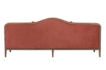 Диван с высокой спинкой для гостиниц Madesta Red V2 на заказ