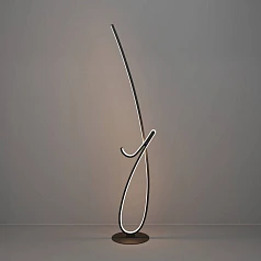 заказать 902349 Светодиодный торшер с регулировкой цветовой температуры CARDONCITO, 20W(LED), 2700K, 4000K, 6500K, 2400lm, сталь, черный, белый