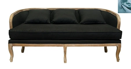 купить стильный Диван ретро Nora голубой