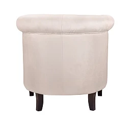 купить Низкое кресло Swaun Beige Velvet в интернет-магазине