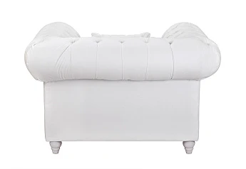 стильное Низкое кресло Dasen White