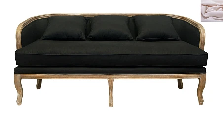 купить Диван в стиле ретро Nora розовый