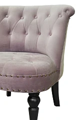 Низкое кресло Aviana Pink Velvet в интерьере